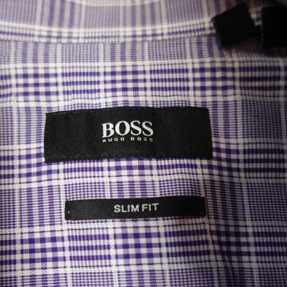 BOSS Hugo Boss Button Slim Fit Front Shirt - Picture 2 of 6